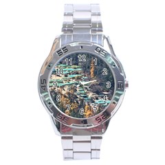 Huanglong Pools Stainless Steel Men s Watch by trendistuff