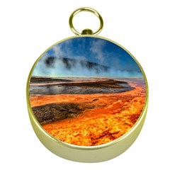 Fire River Gold Compasses by trendistuff