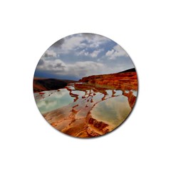 Badab-e Surt Rubber Coaster (round)  by trendistuff