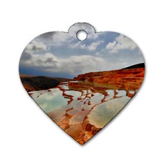 Badab-e Surt Dog Tag Heart (two Sides) by trendistuff