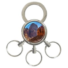 Zion National Park 3-ring Key Chains by trendistuff