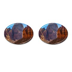 Zion National Park Cufflinks (oval) by trendistuff