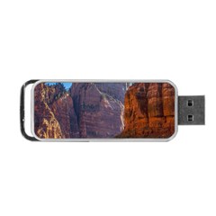 Zion National Park Portable Usb Flash (one Side) by trendistuff