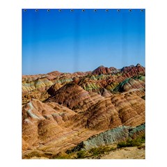 Zhangye Danxia Shower Curtain 60  X 72  (medium)  by trendistuff