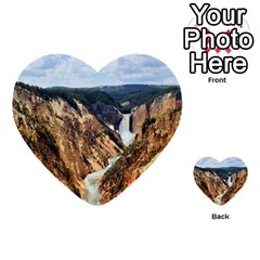 Yellowstone Gc Multi-purpose Cards (heart)  by trendistuff