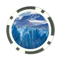 Upsala Glacier Poker Chip Card Guards by trendistuff