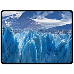 Upsala Glacier Fleece Blanket (large)  by trendistuff