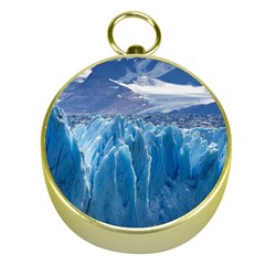 Upsala Glacier Gold Compasses by trendistuff