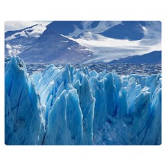 Upsala Glacier Double Sided Flano Blanket (medium)  by trendistuff