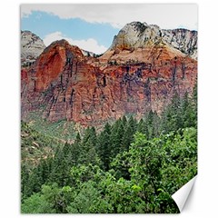 Upper Emerald Trail Canvas 8  X 10  by trendistuff