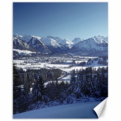 Snowy Mountains Canvas 16  X 20   by trendistuff