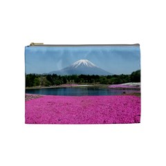 Shibazakura Cosmetic Bag (medium)  by trendistuff