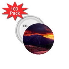 San Gabriel Mountain Sunset 1 75  Buttons (100 Pack)  by trendistuff