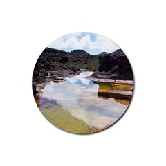 MOUNT RORAIMA 1 Rubber Round Coaster (4 pack) 