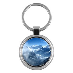 Kangchenjunga Key Chains (round)  by trendistuff