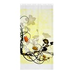 Wonderful Flowers With Leaves On Soft Background Shower Curtain 36  x 72  (Stall)  Curtain(36 X72 ) - 33.26 x66.24  Curtain(36 X72 )