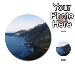 Croaghaun Cliffs Multi-purpose Cards (round)  by trendistuff