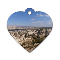 Cappadocia 3 Dog Tag Heart (two Sides) by trendistuff