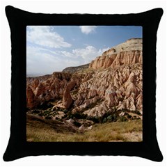 Cappadocia 2 Throw Pillow Cases (black) by trendistuff