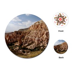 Cappadocia 2 Playing Cards (round)  by trendistuff