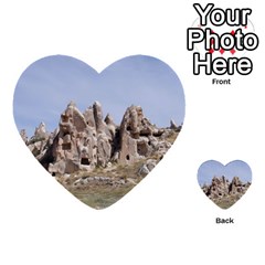 Cappadocia 1 Multi-purpose Cards (heart)  by trendistuff