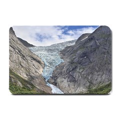 Briksdalsbreen Small Doormat  by trendistuff