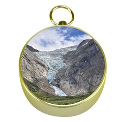 Briksdalsbreen Gold Compasses by trendistuff