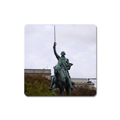 Washington Statue Square Magnet by trendistuff