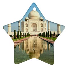 Taj Mahal Star Ornament (two Sides) 