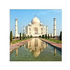 Taj Mahal Small Satin Scarf (square)  by trendistuff