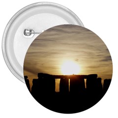 Sunset Stonehenge 3  Buttons by trendistuff