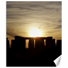 Sunset Stonehenge Canvas 20  X 24   by trendistuff