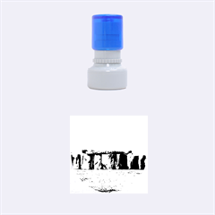 Stonehenge Rubber Round Stamps (small) by trendistuff