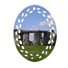 Stonehenge Ornament (oval Filigree) 