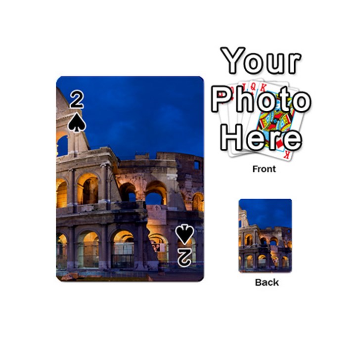 ROME COLOSSEUM 2 Playing Cards 54 (Mini) 
