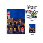 ROME COLOSSEUM 2 Playing Cards 54 (Mini)  Front - Heart3