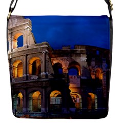 ROME COLOSSEUM 2 Flap Messenger Bag (S)