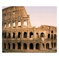 Rome Colosseum Double Sided Flano Blanket (small)  by trendistuff