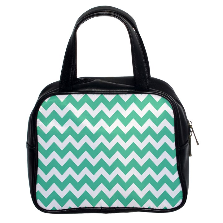 Chevron Pattern Gifts Classic Handbags (2 Sides)