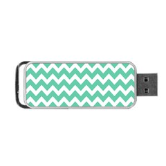 Chevron Pattern Gifts Portable Usb Flash (two Sides) by GardenOfOphir