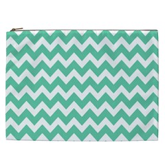 Chevron Pattern Gifts Cosmetic Bag (xxl)  by GardenOfOphir