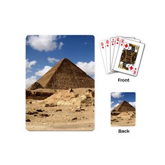 Pyramid Giza Playing Cards (mini)  by trendistuff