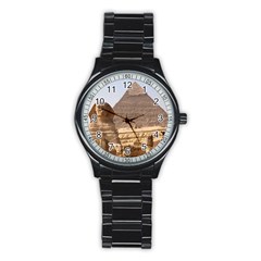 Pyramid Egypt Stainless Steel Round Watches