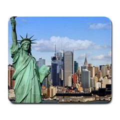 Ny Liberty 1 Large Mousepads by trendistuff