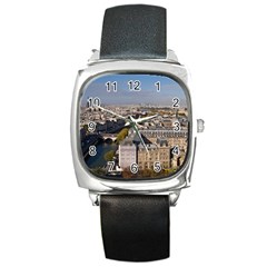 Notre Dame Square Metal Watches by trendistuff