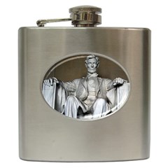 Lincoln Memorial Hip Flask (6 Oz) by trendistuff