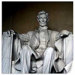 Lincoln Memorial Canvas 12  X 12   by trendistuff
