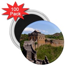 Great Wall Of China 3 2 25  Magnets (100 Pack)  by trendistuff