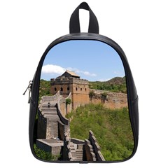 Great Wall Of China 3 School Bags (small)  by trendistuff