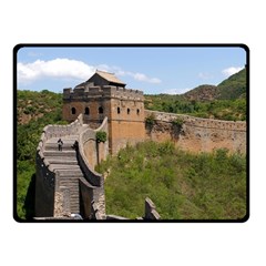 Great Wall Of China 3 Fleece Blanket (small) by trendistuff